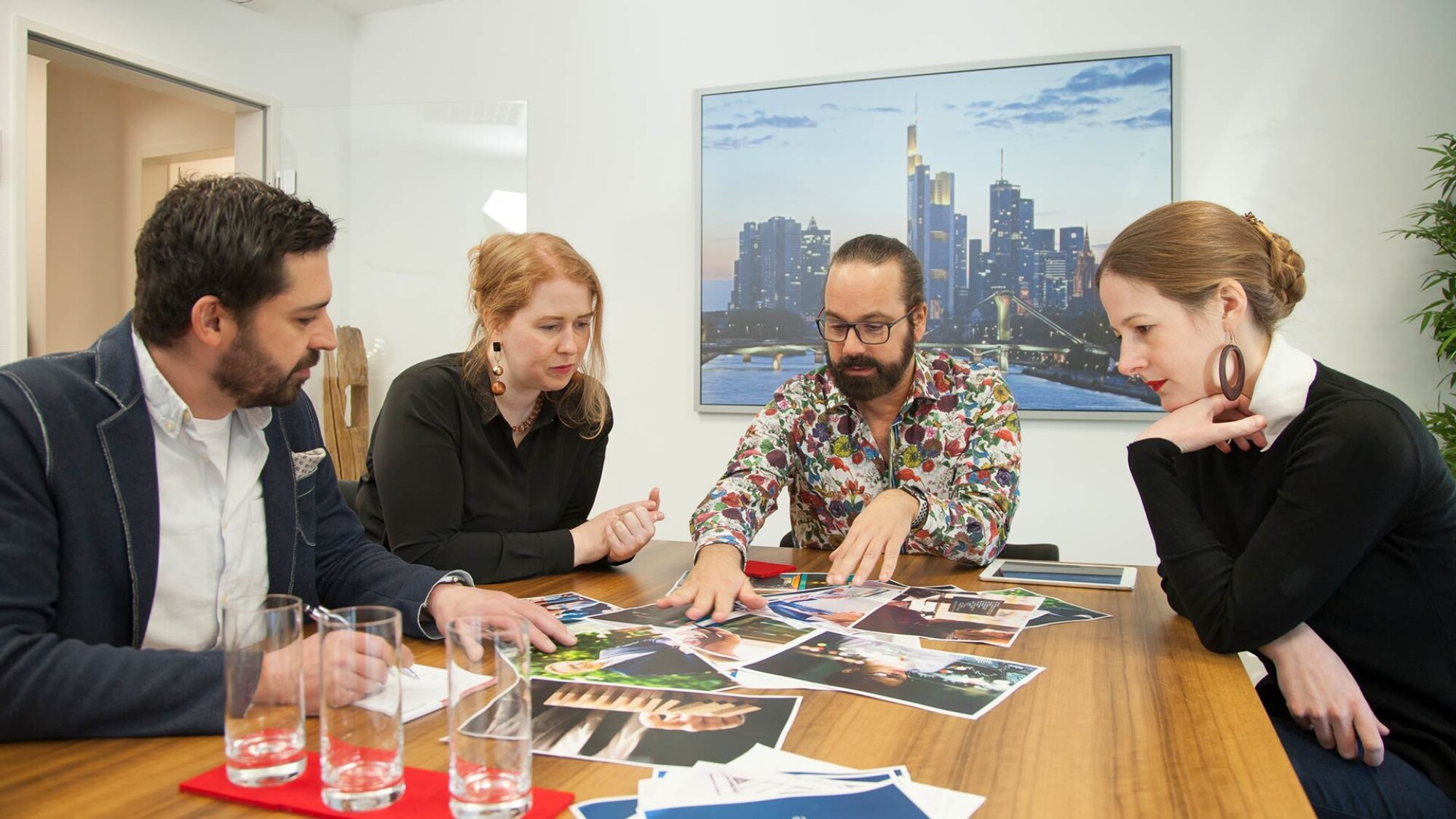 Das mindmelt Team im Workshop in der Agentur in Frankfurt am Main